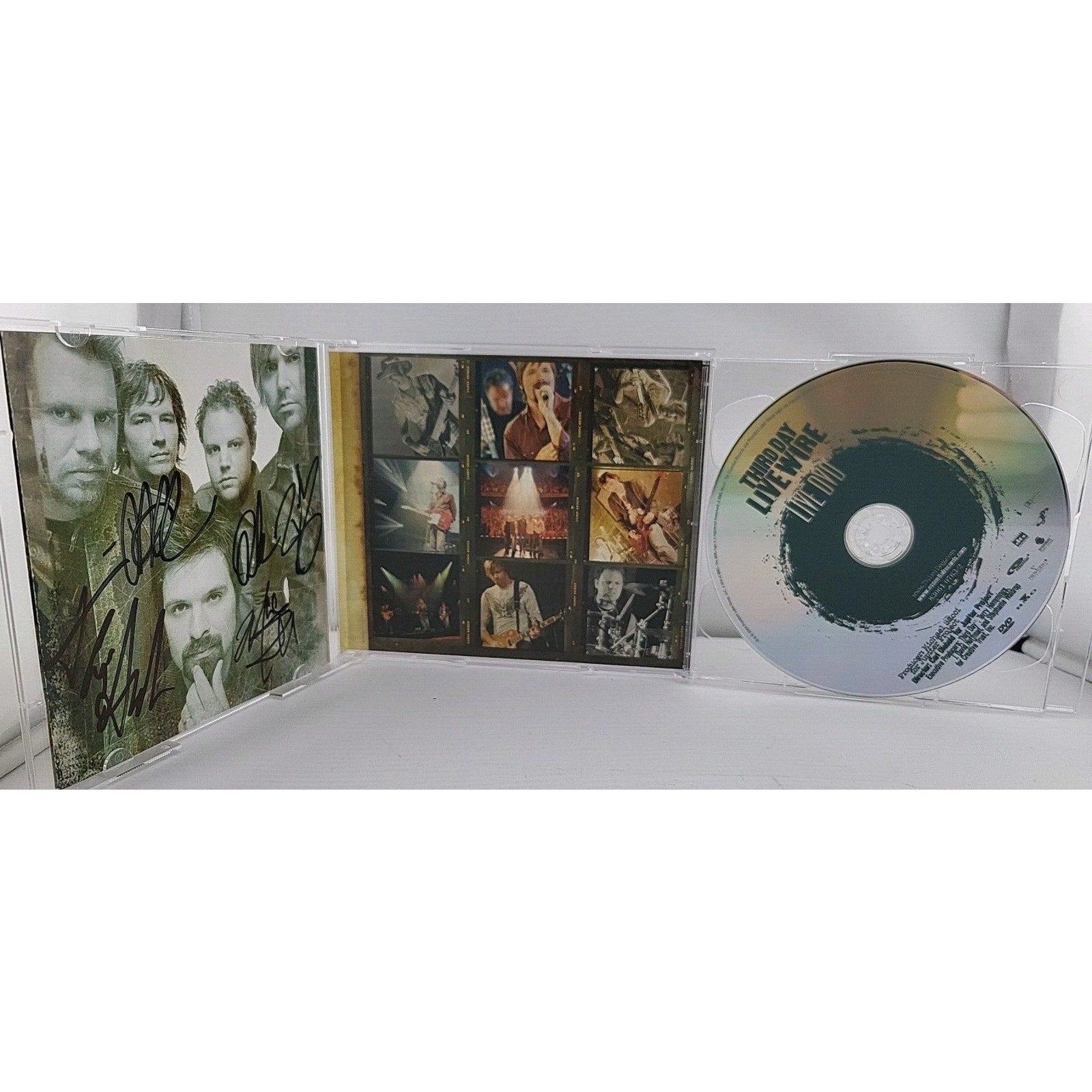 Live Wire by Third Day (CD, 2004) *Signed* *Autographed*