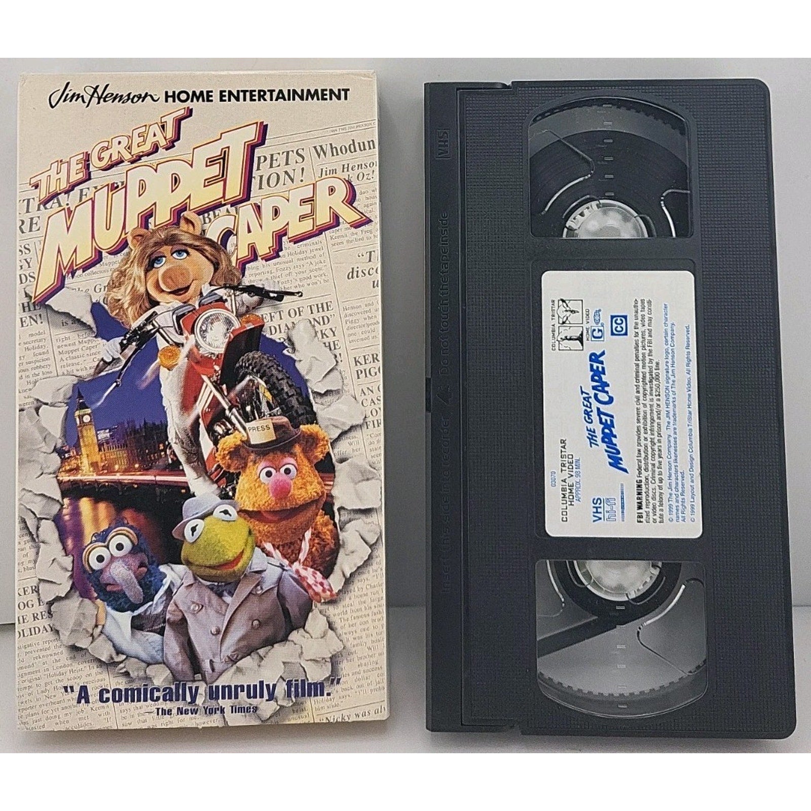 The Great Muppet Caper (VHS, 1999, Closed Captioned)