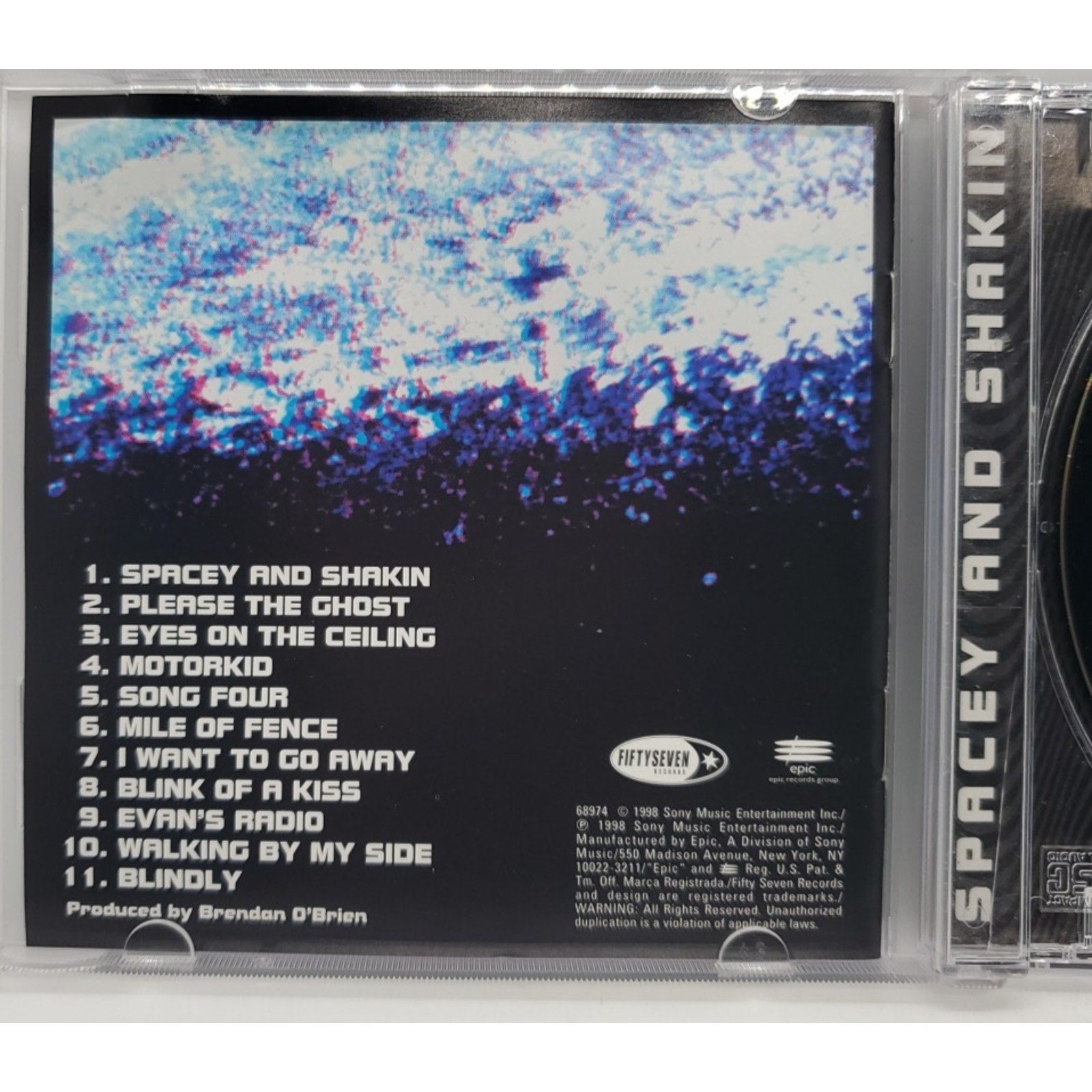 Spacey and Shakin by Pete Droge (CD, Apr-1998, Epic)