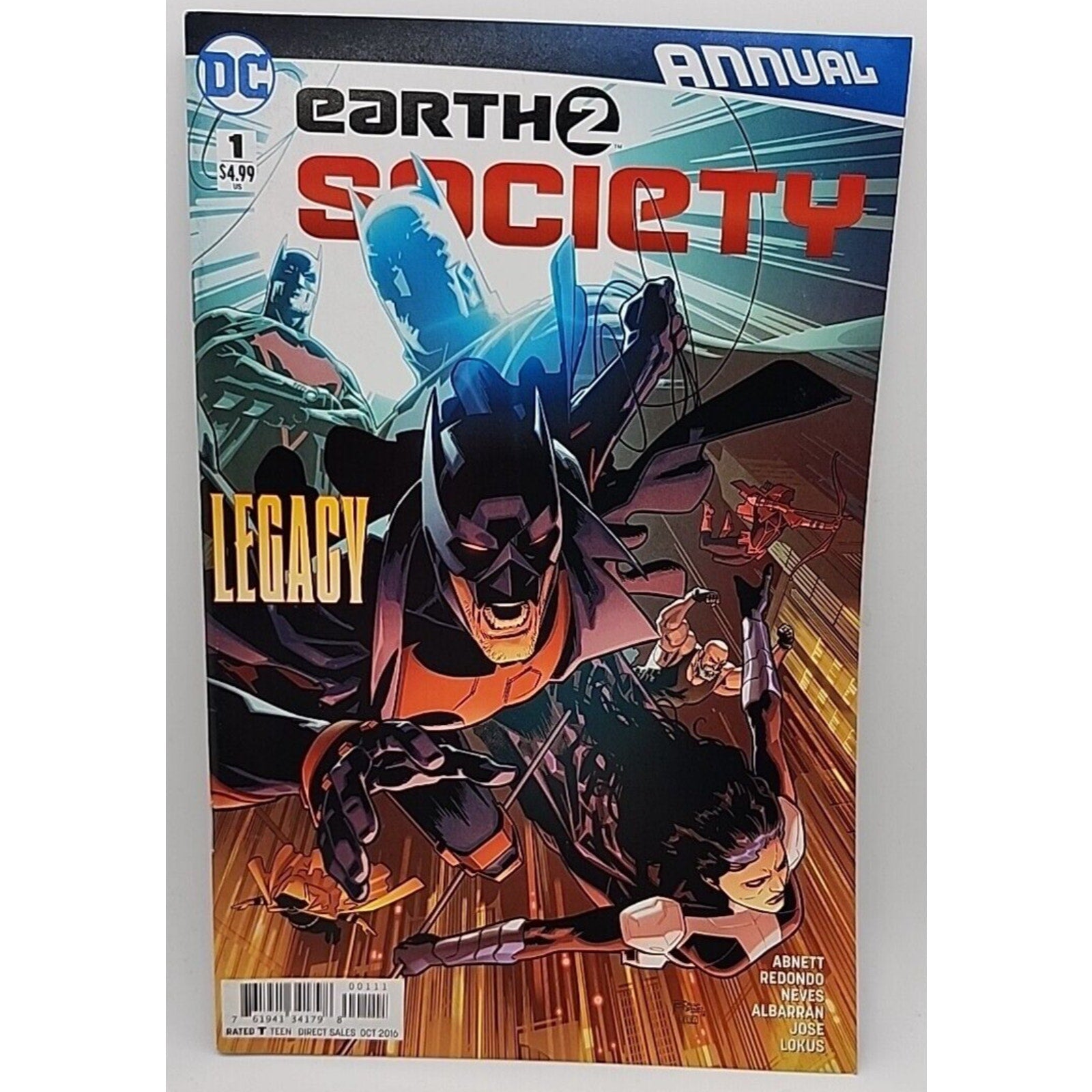 Earth 2: Society Annual #1 2016 DC Comics Comic Book