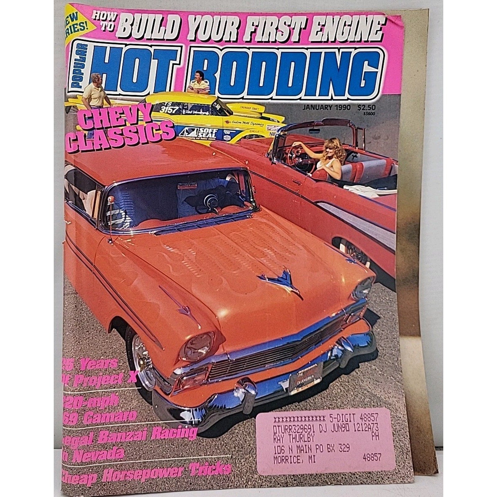 Popular Hot Rodding Magazine - January 1990 - Volume 29 Number 1