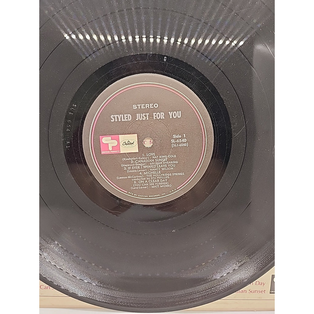 Various Artists Styled Just For You (Record)