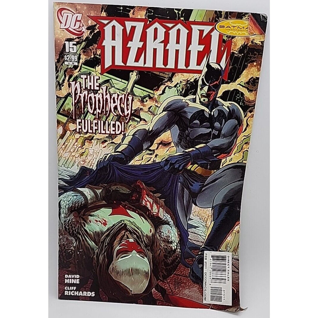 Azrael #15, DC Comics, February 2011 - Batman Incorporated