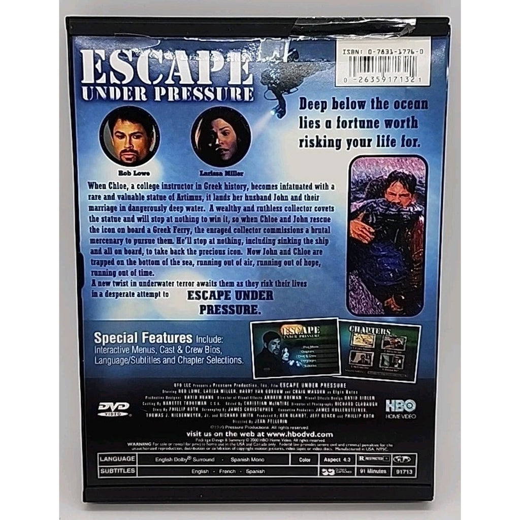 Escape under Pressure (DVD, 2000)