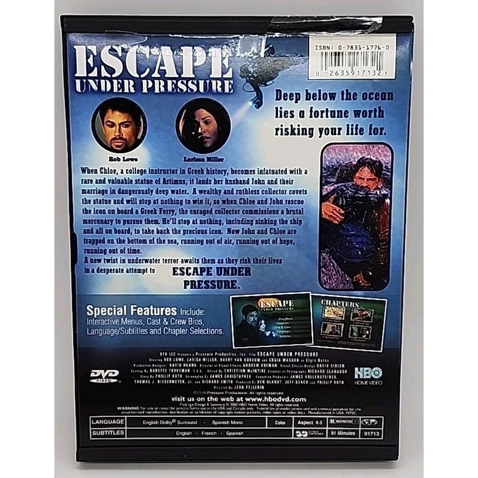 Escape under Pressure (DVD, 2000)