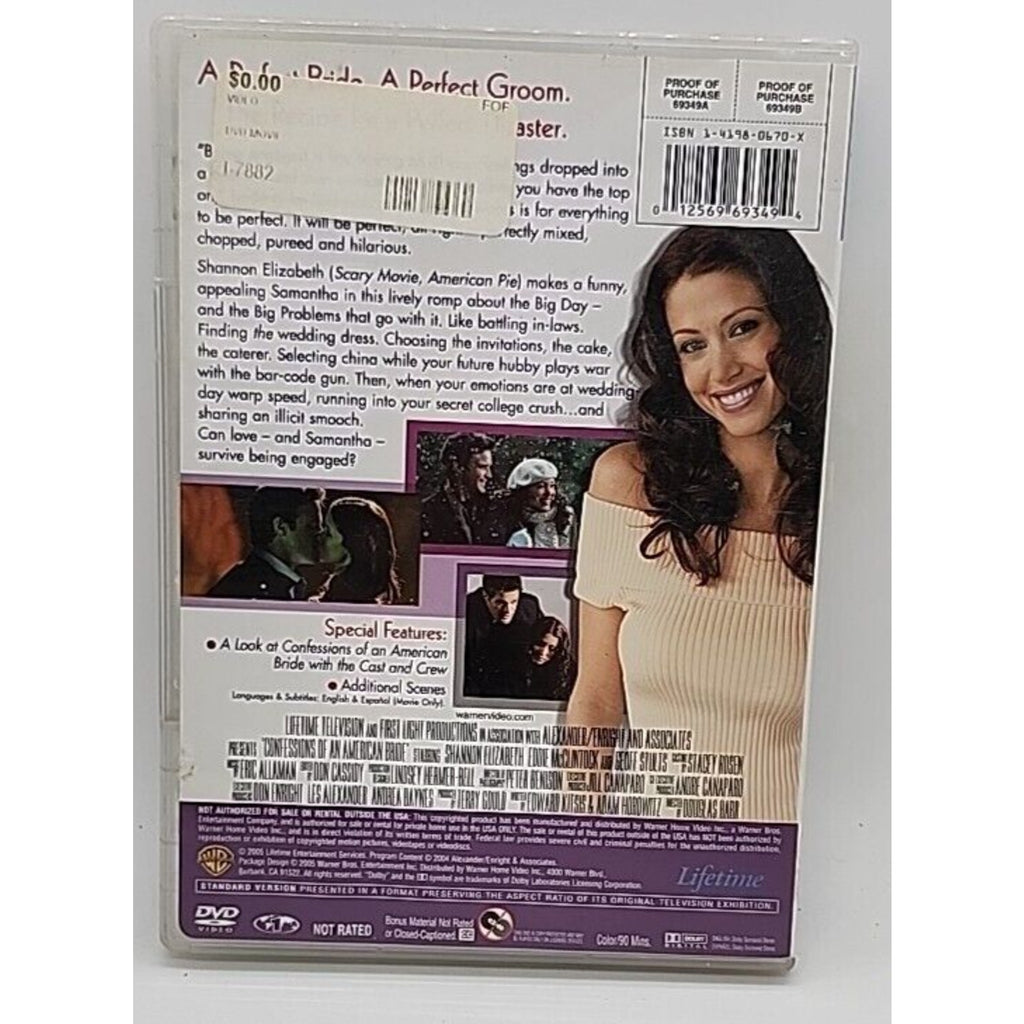 Confessions of an American Bride (DVD, 2005)