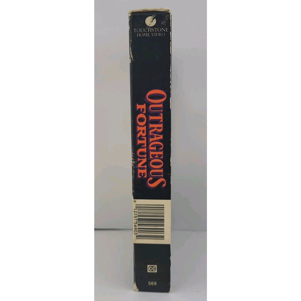 Outrageous Fortune (VHS, 1987)