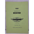 The Classic Thunderbird Membership Roster 1983