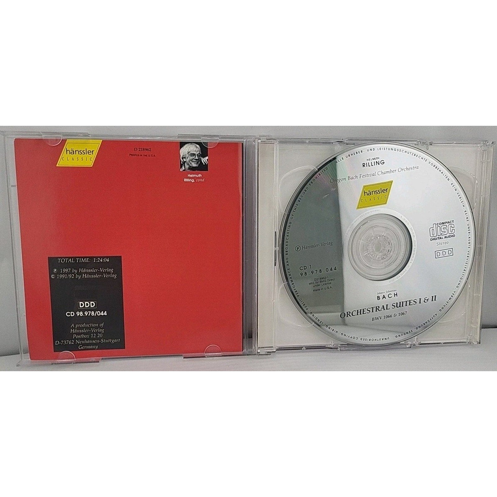 Orchestral Suites ~ Johann Sebastian Bach ~ Classical ~ 2 CDs