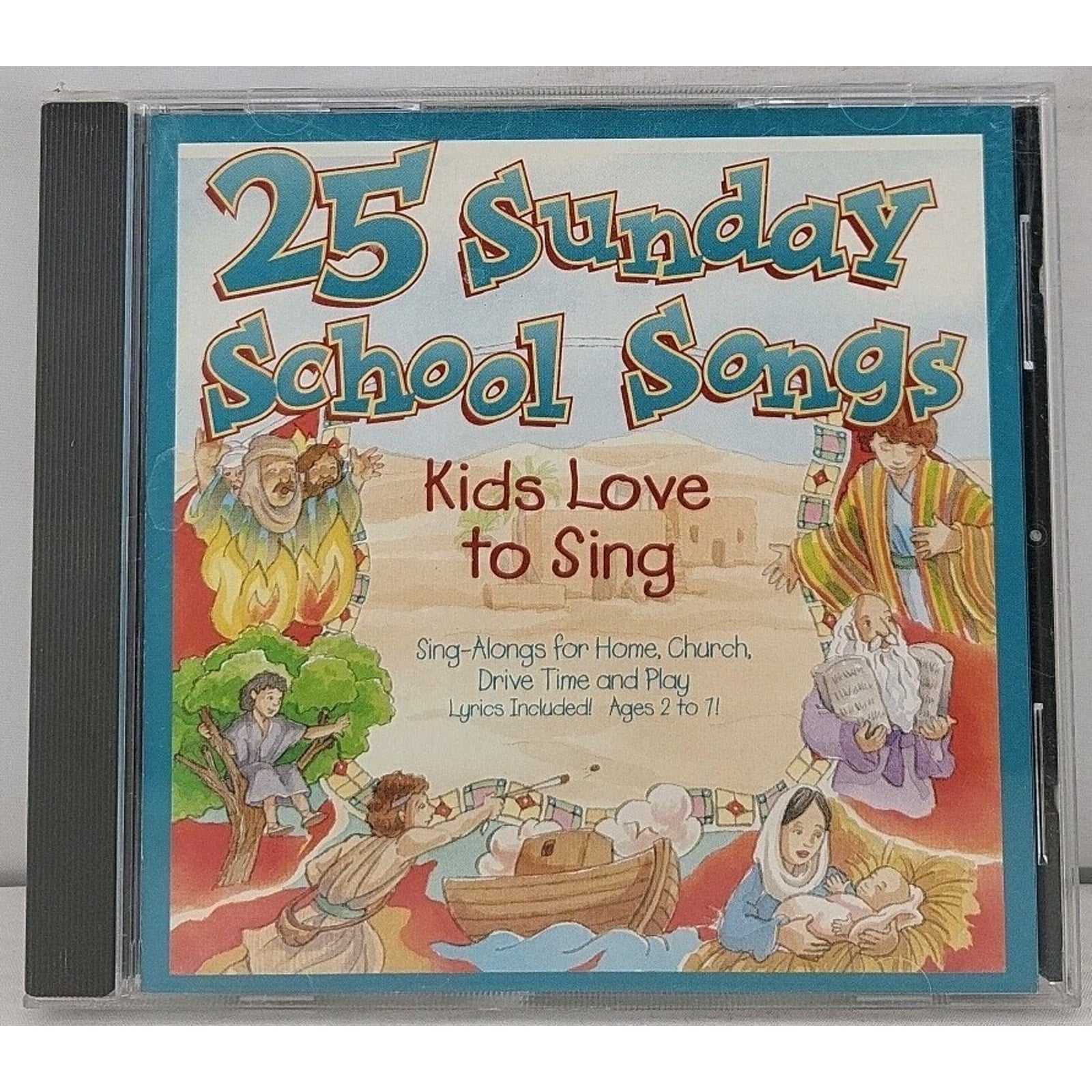 25 Sunday School Songs - Songs Kids Love To Sing - CD