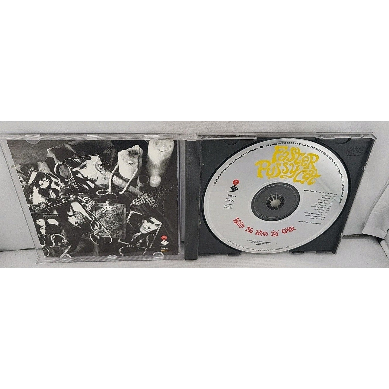 Wake Me When It's over by Faster Pussycat (CD, 1989)