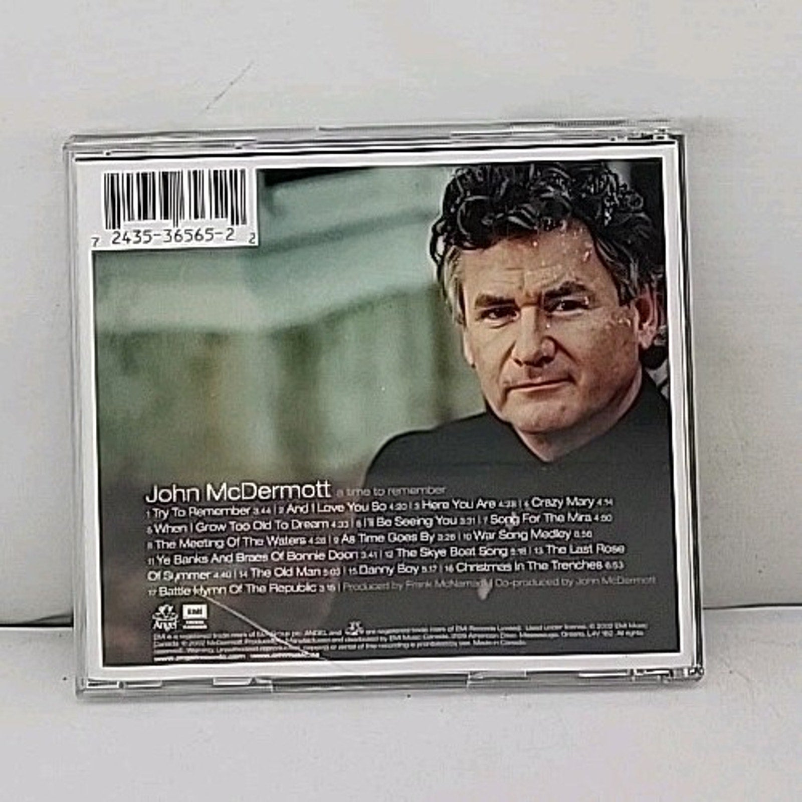 Time to Remember by John Mcdermott (CD, 2002)