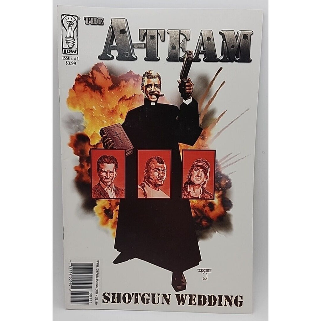 IDW Comics The A-Team: Shotgun Wedding #1 Modern Age 2010