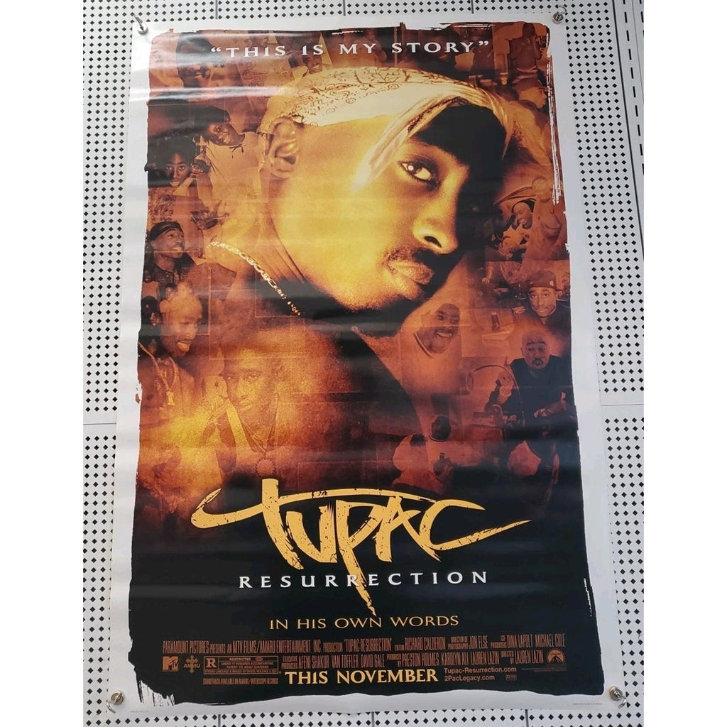 Tupac Resurrection - Poster 27x40 Tupac Shakur