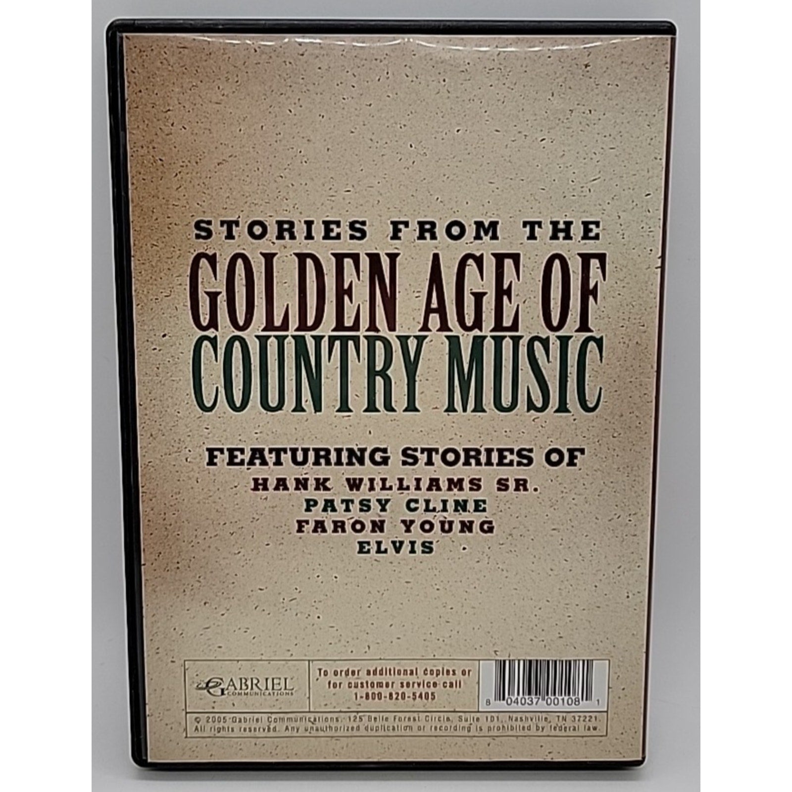 Stories from Golden Age of Country - DVD