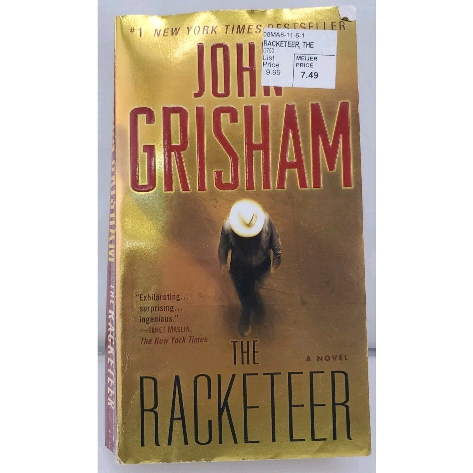 Racketeer : A Novel by John Grisham (2013, Mass Market)