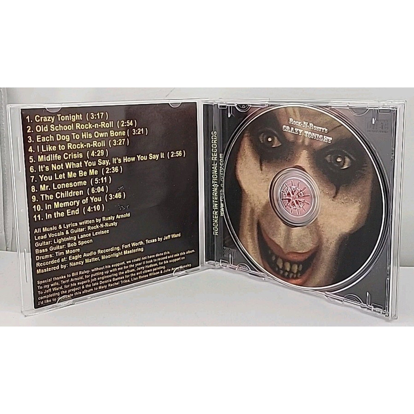 Rock-N-Rusty's Crazy Tonight CD