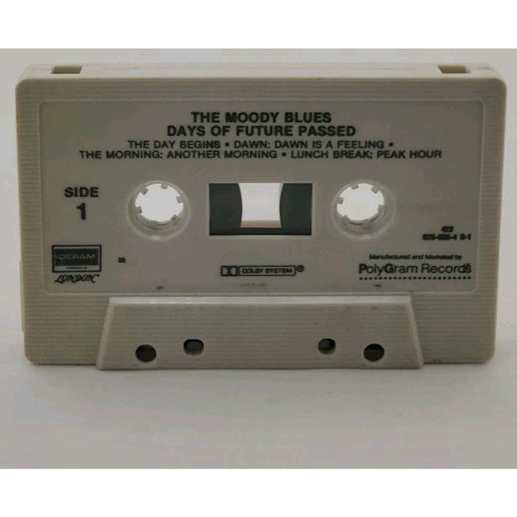 Days of Future Passed by The Moody Blues (Cassette, Feb-1987, Polydor)