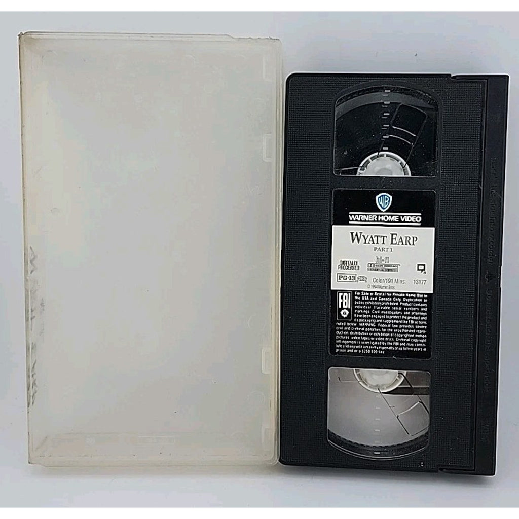 Wyatt Earp Part 1 Vhs