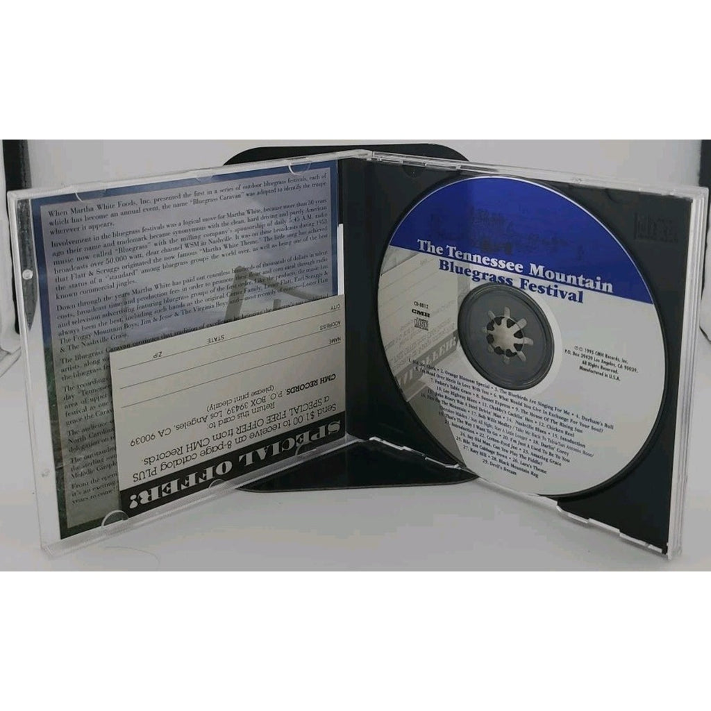 Tennessee Mountain Bluegrass Festival by Various (CD, 1996)