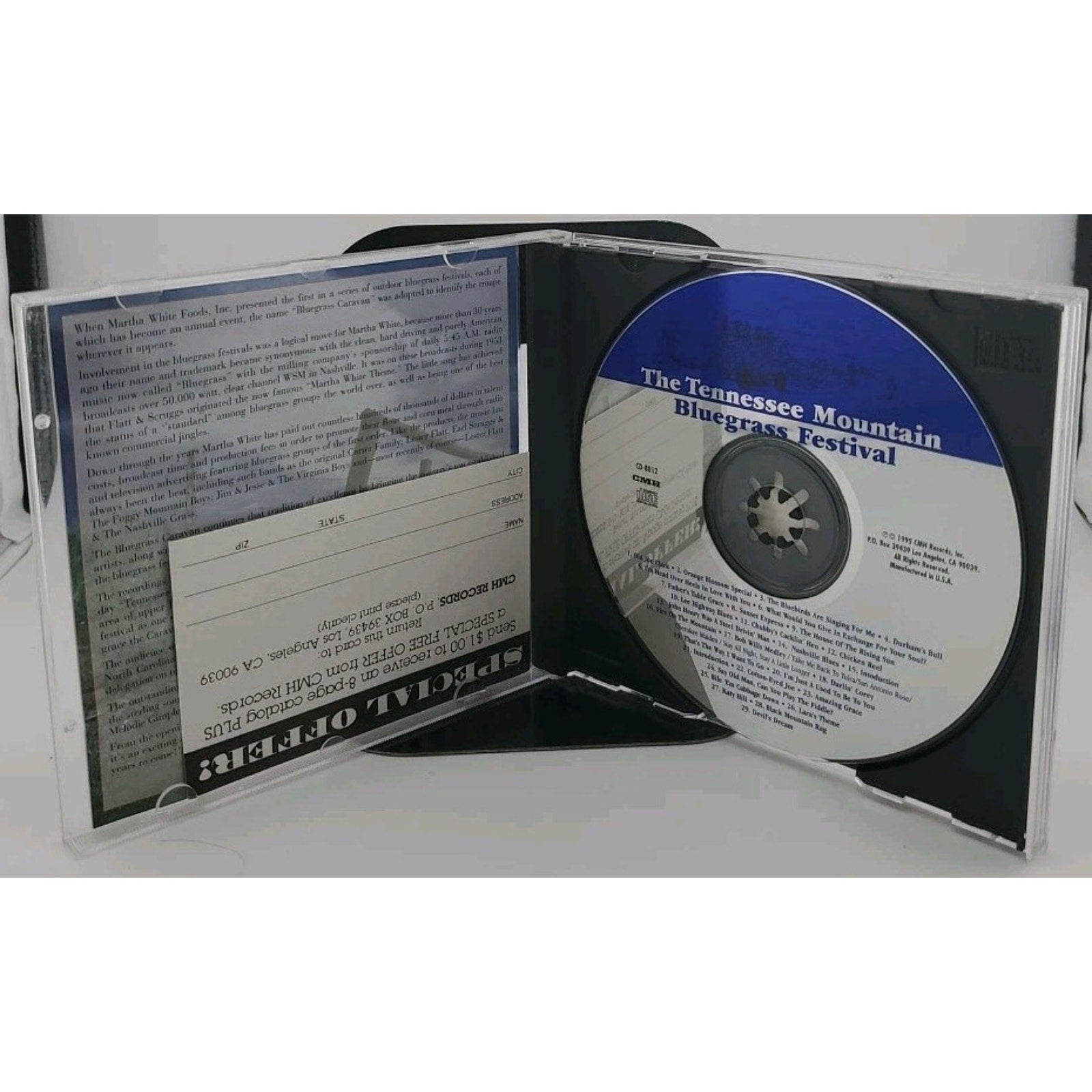 Tennessee Mountain Bluegrass Festival by Various (CD, 1996)