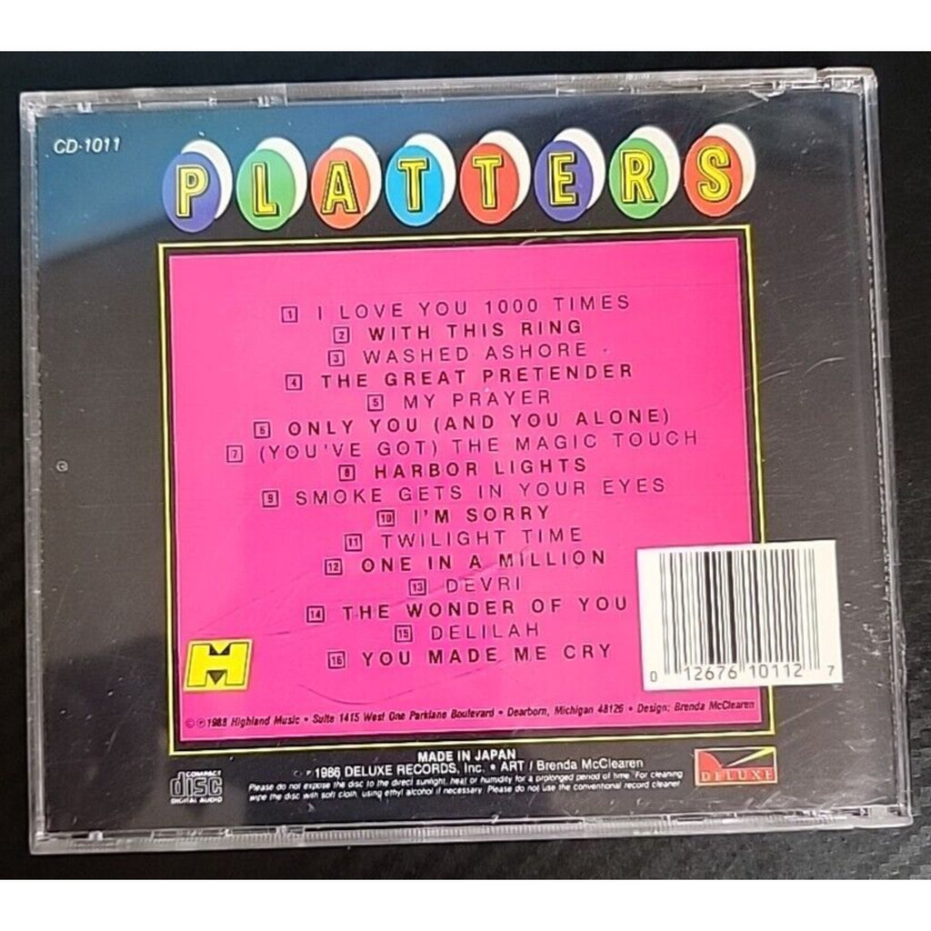 The Platters 16 Greatest Hits CD