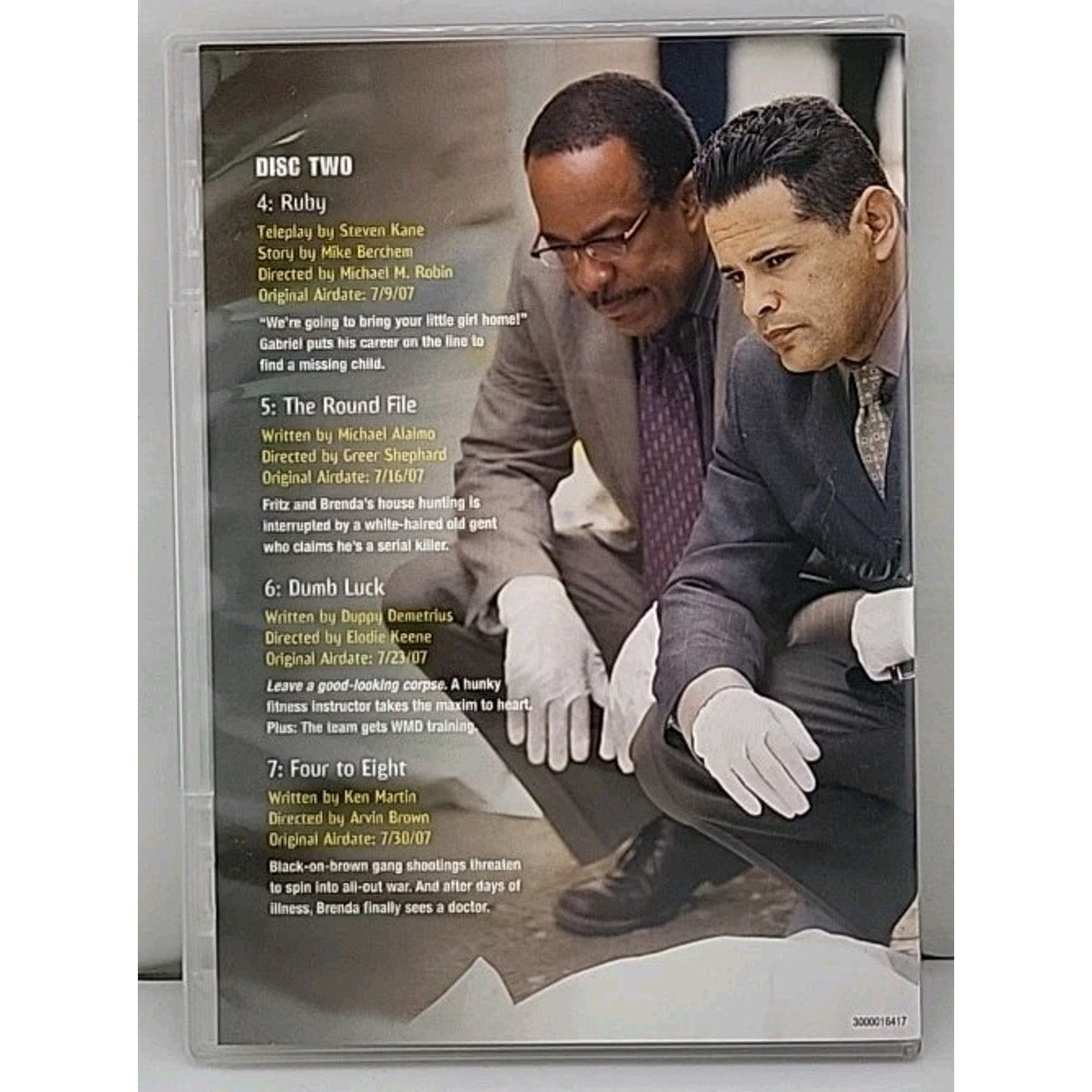 The Closer Complete Third Season DVD 2-Disc Set Crime Drama TV Series Region 1