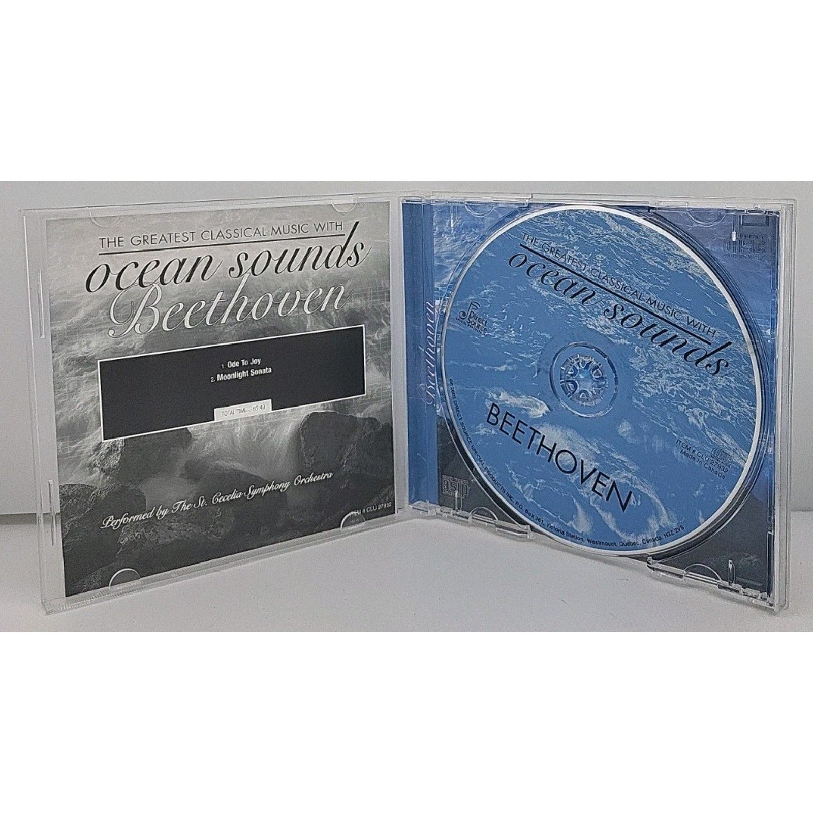 The Greatest Classical Music with Ocean Sounds Beethoven CD