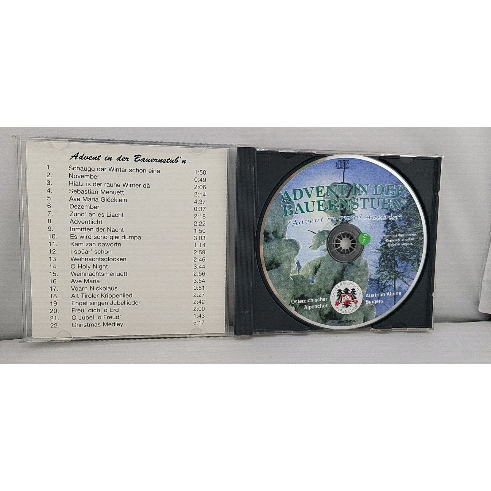 Advent In Rural Austria CD