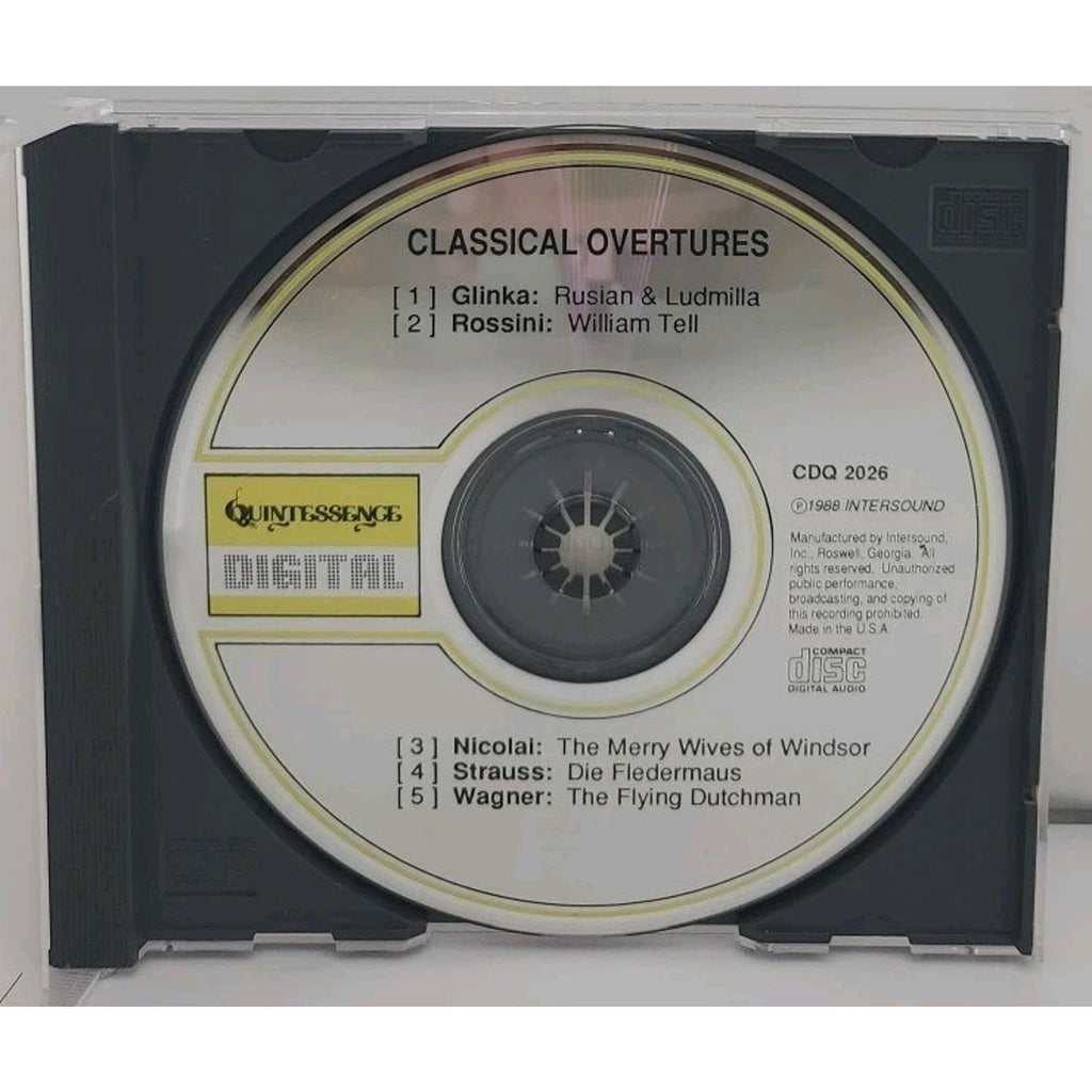 Classic Overtures by Alfred Gehardt (CD, 1993)