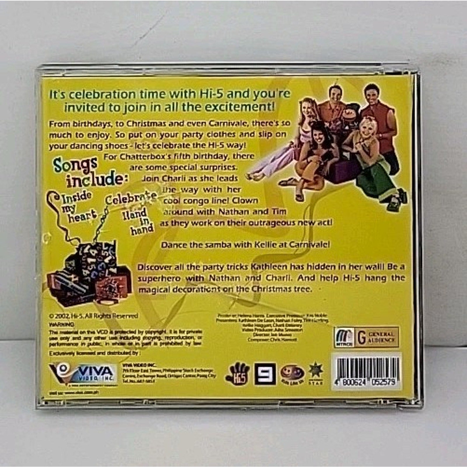 Let's Celebrate By Hi-5 VCD