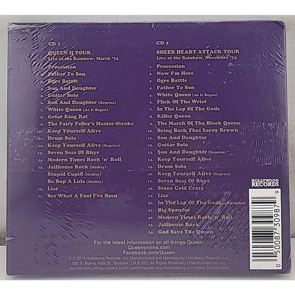 Live at the Rainbow by Queen (CD, 2014) *Brand New*
