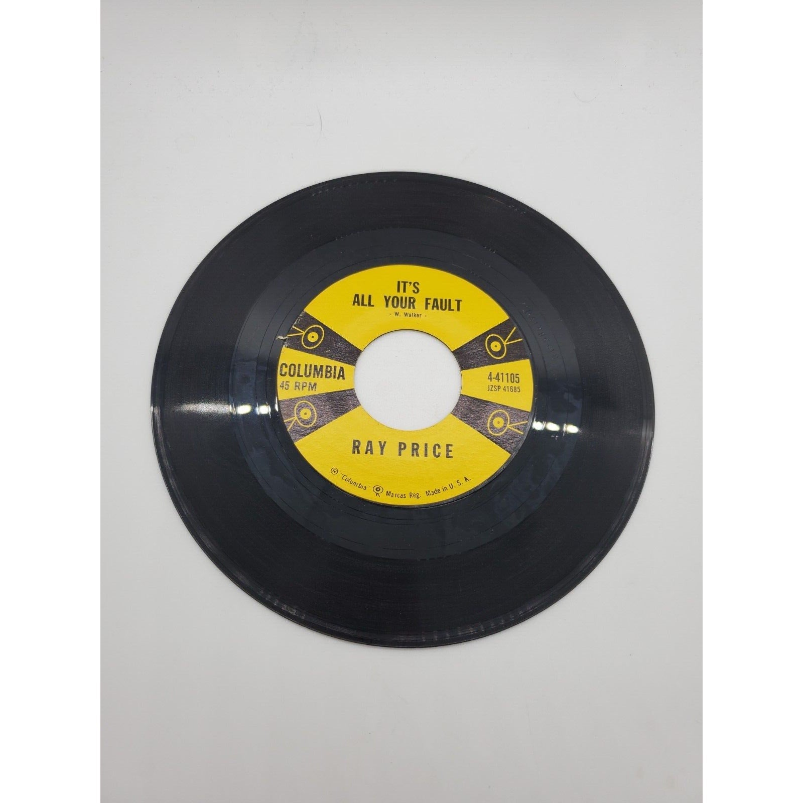 Ray Price - It's All Your Fault/Curtain In The Window