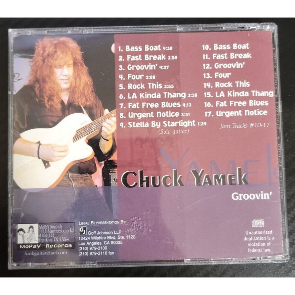 Chuck Yamek Groovin' (CD)
