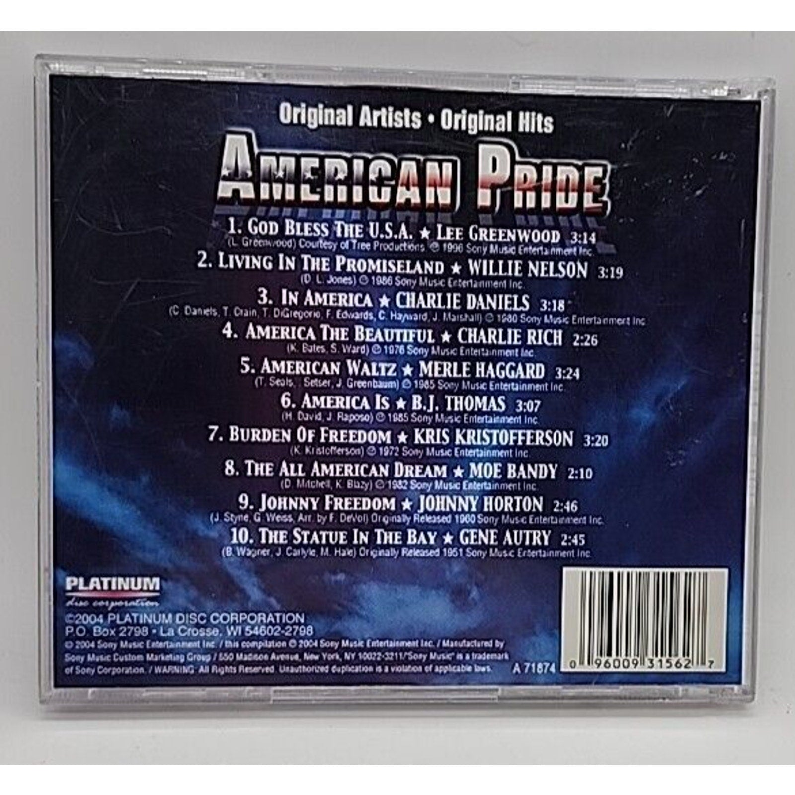 American Pride by Various (CD, 2004)