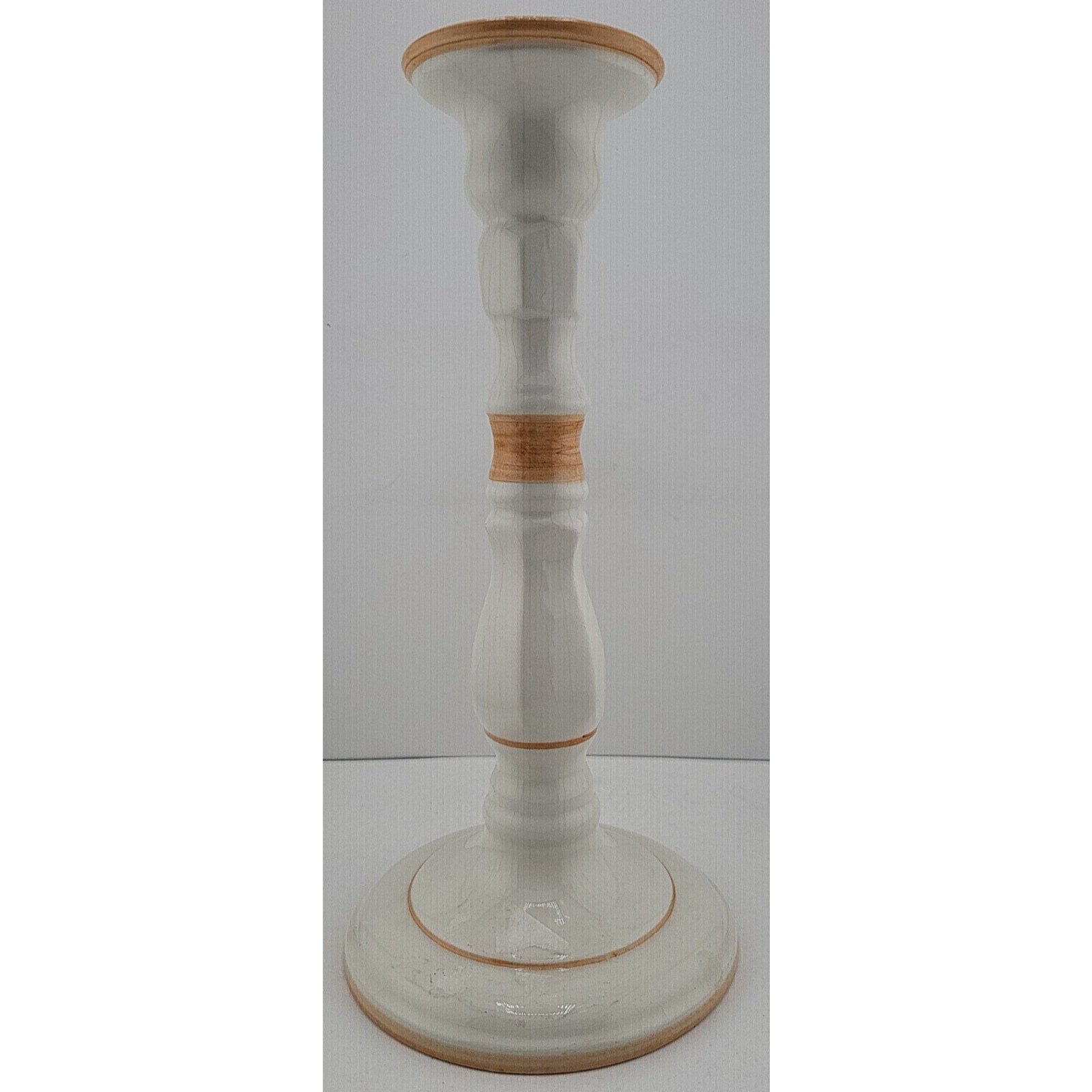 9.5" Candlestick Made In Italy with Serial Number *Small Chip*
