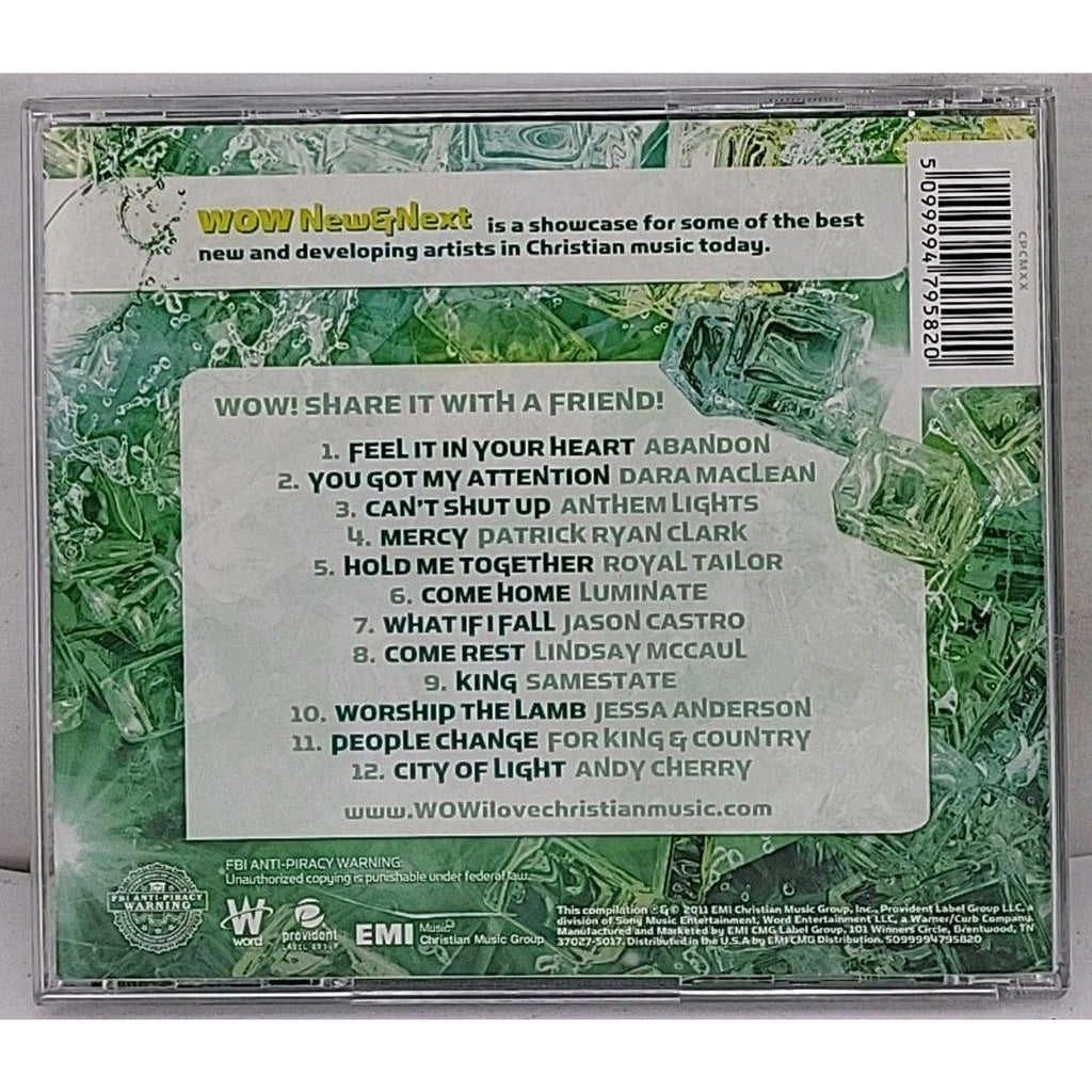 Wow New & Next by Various Artists (CD, Jul-2011, Provident Music)
