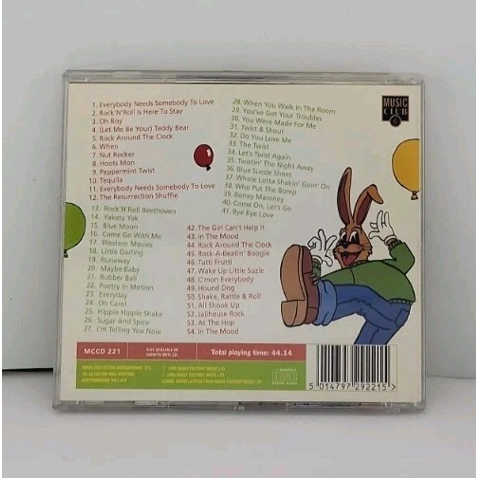 Rock & Roll Dance Party by Jive Bunny (CD, 1998)