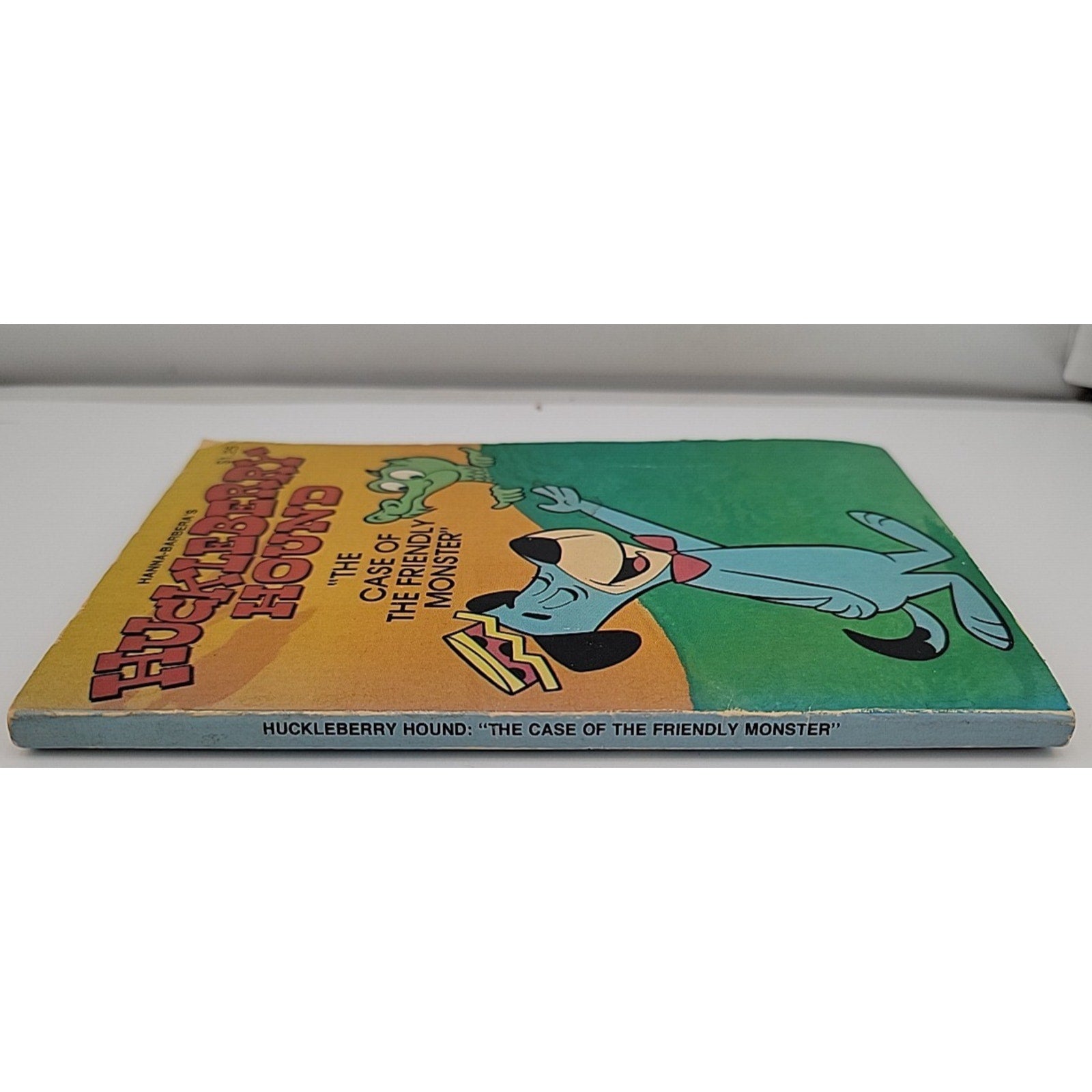 Huckleberry Hound The Case Of The Friendly Monster Paperback Book Hanna Barbera