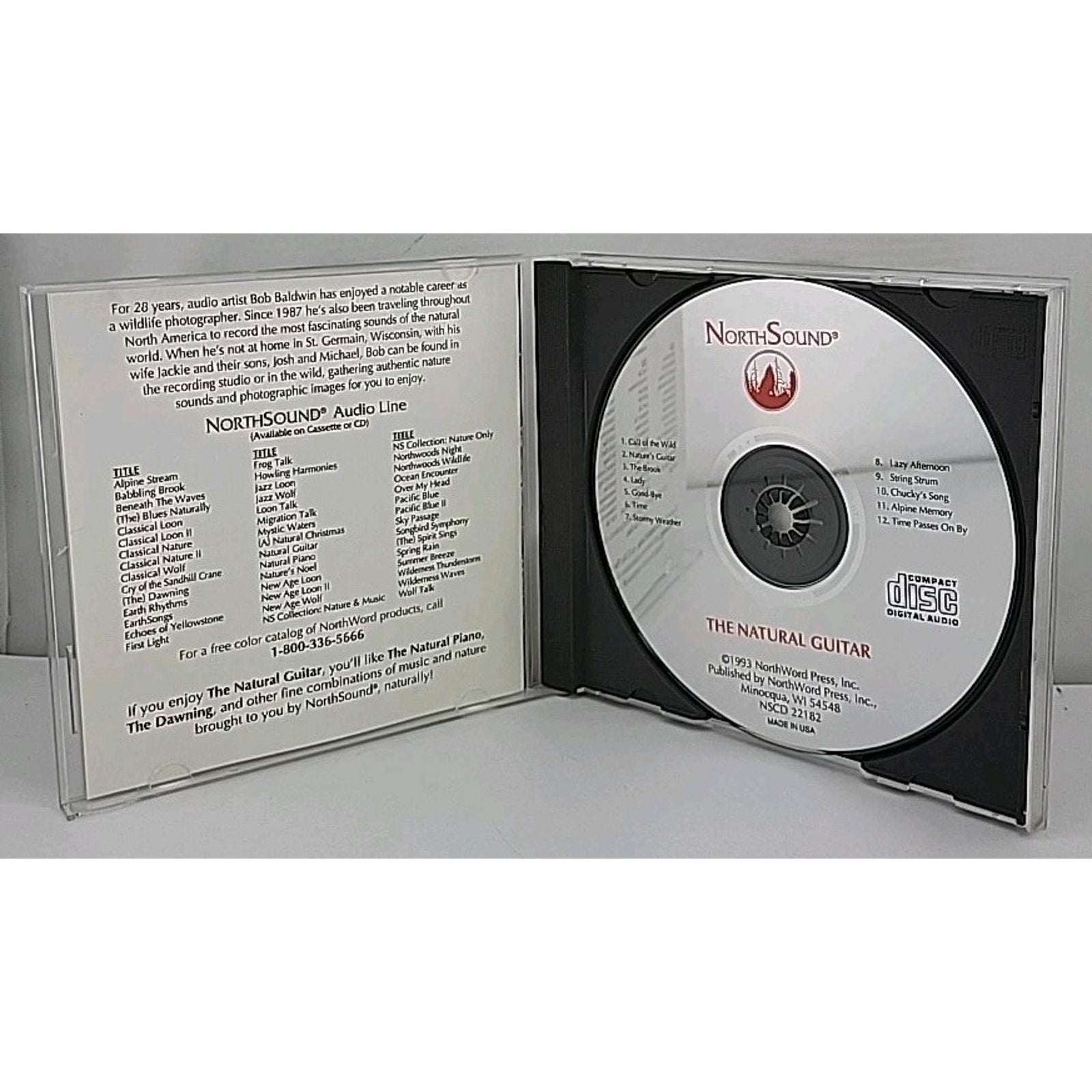 The Natural Guitar - North Sound Instrumental Piano Music Relaxation - CD