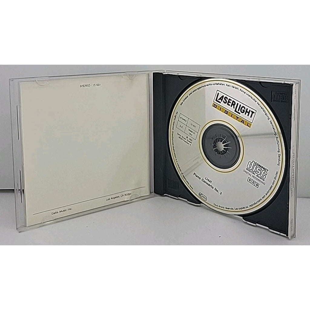 Liszt Piano Concerto No. 2 Jeno Jando CD Laserlight Digital