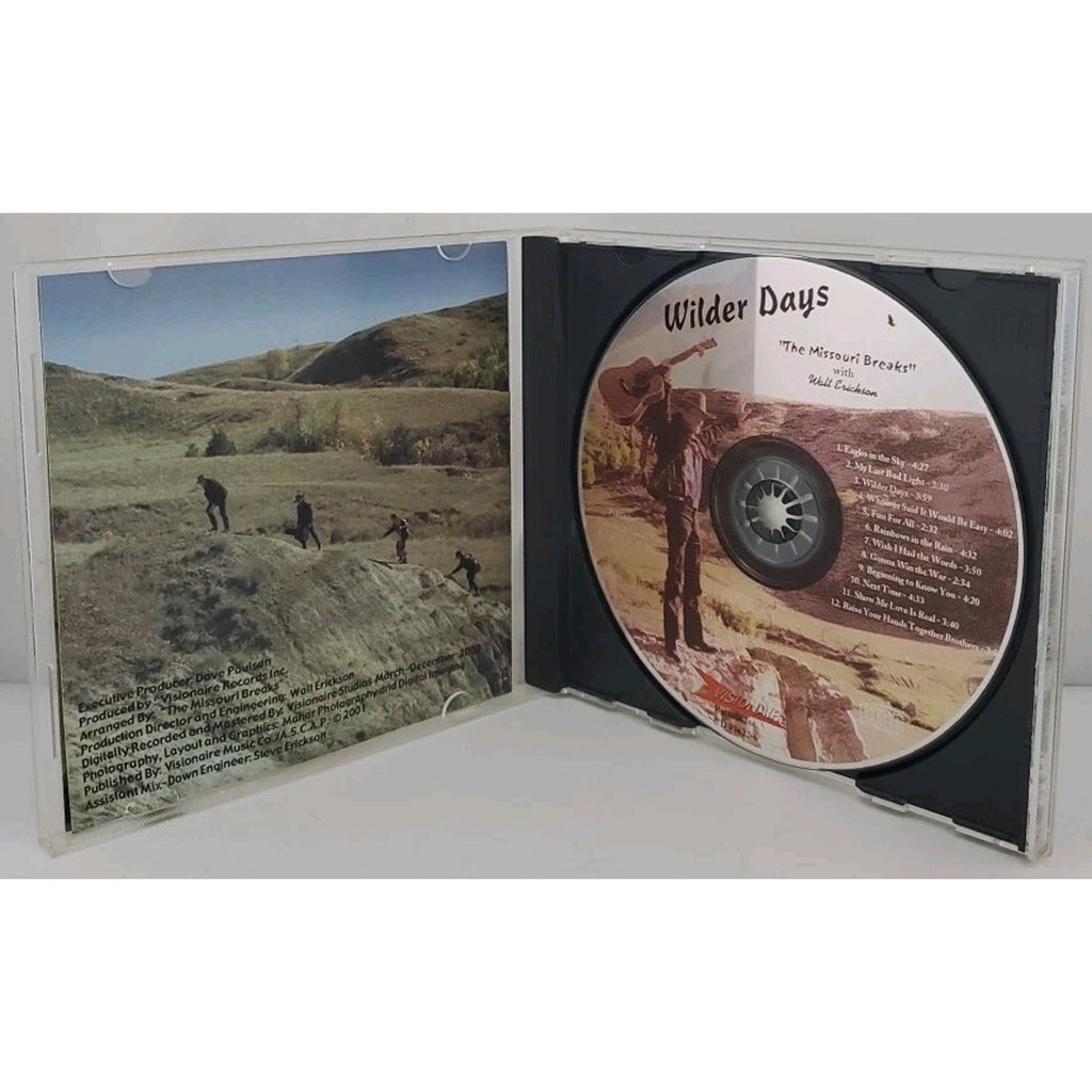 Wilder Days CD - The Missouri Breaks With Walt Erickson
