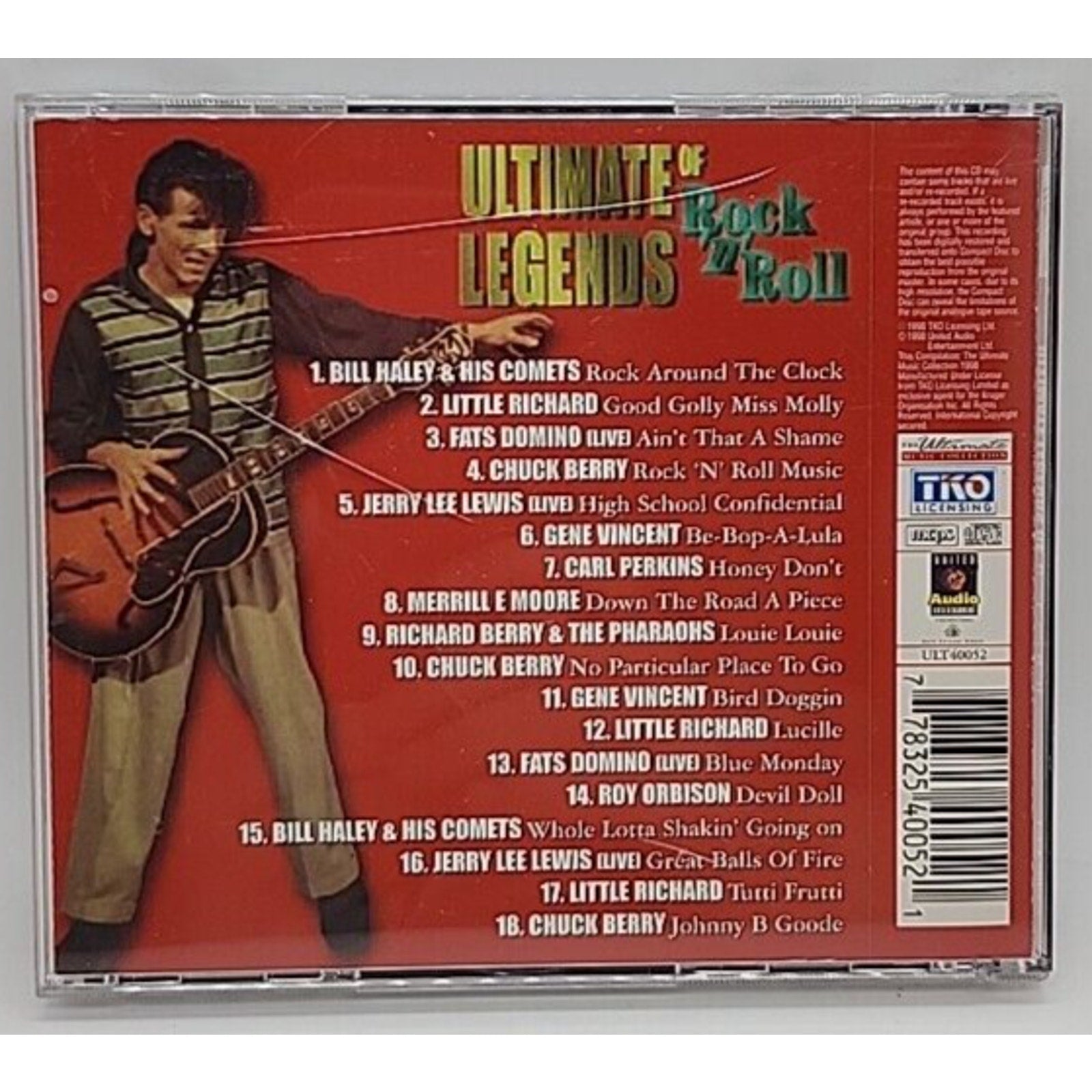 Ultimate Legends of Rock & Roll by Various (CD, 2004)