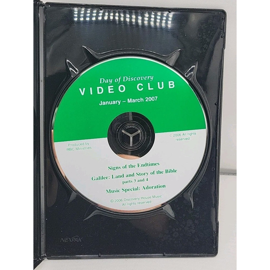 Day Of Discovery Video Club January February March 2007 DVD