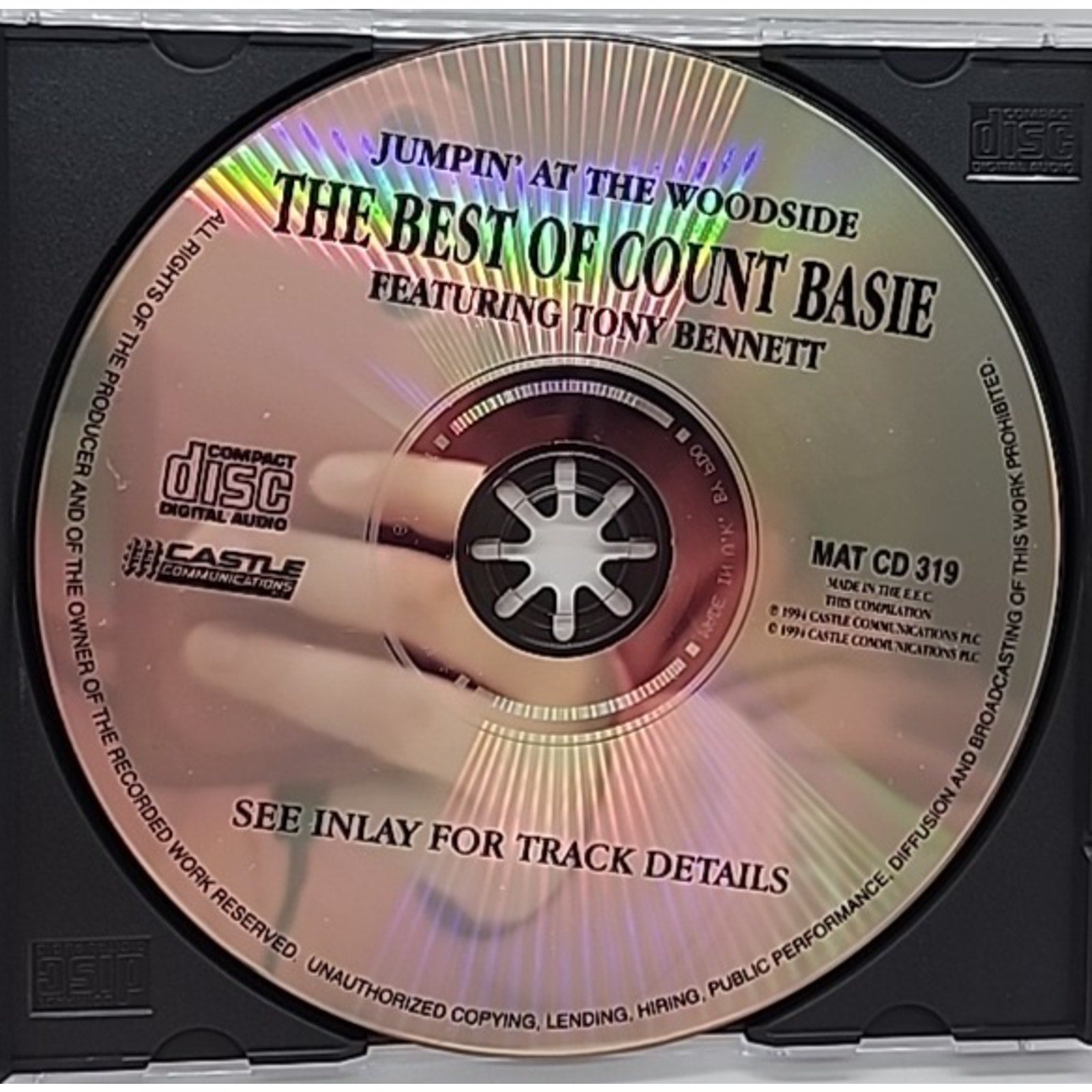 Jumpin At The Woodside The Best Of Count Basie Featuring Tony Bennett (CD)