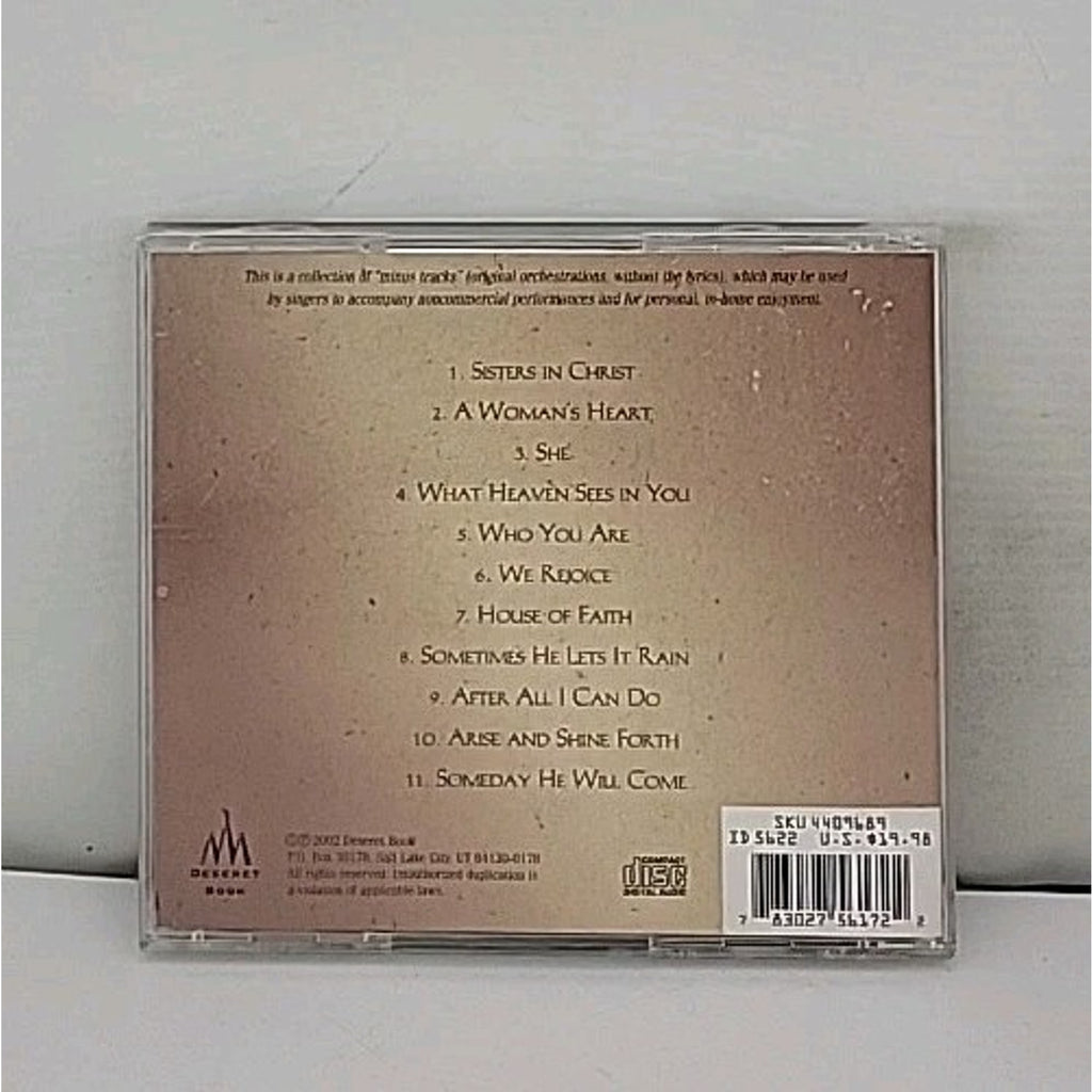 Women of Destiny Performance Tracks CD 2002 Religious Gospel Deseret