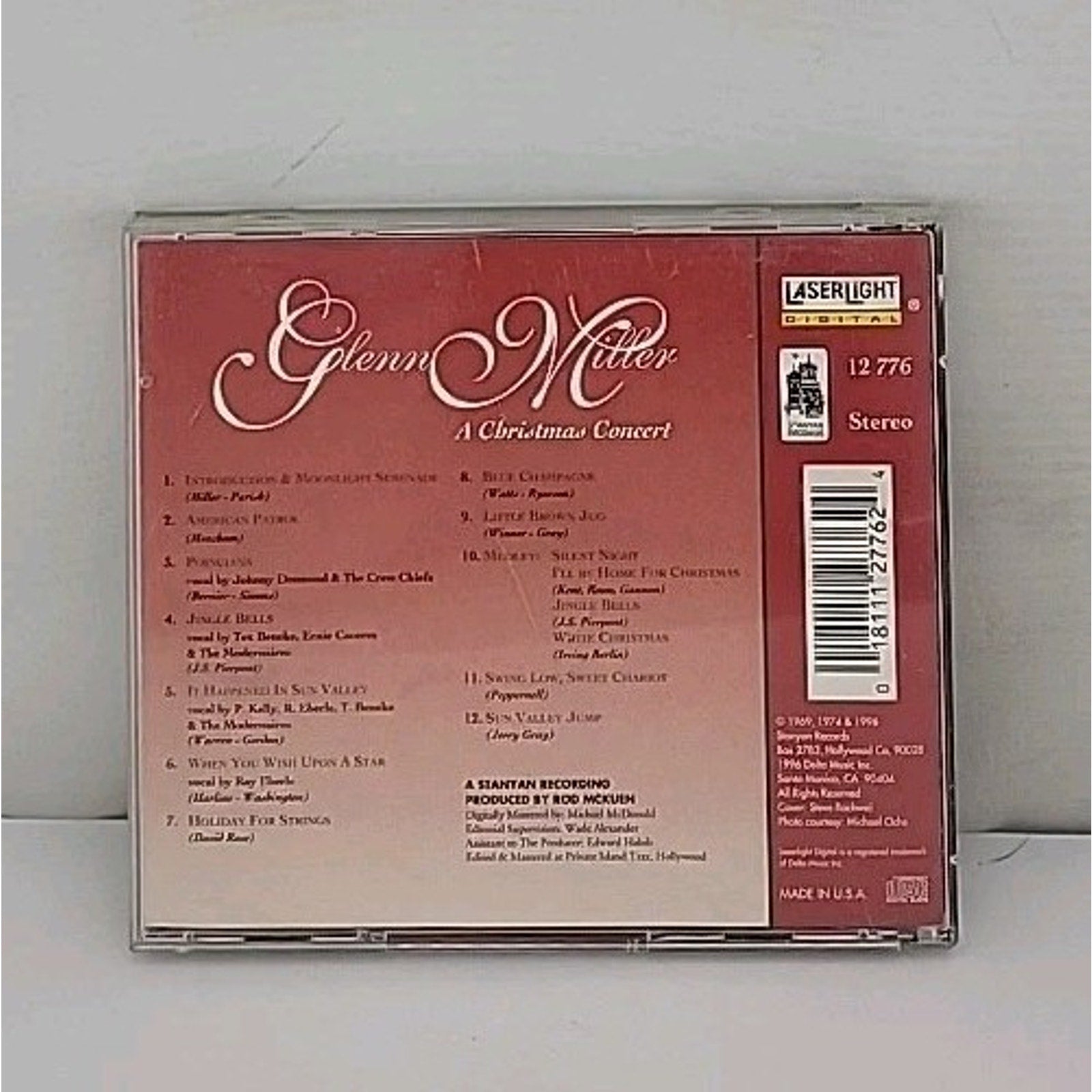 Christmas Concert by Glenn Miller (CD, 1996)
