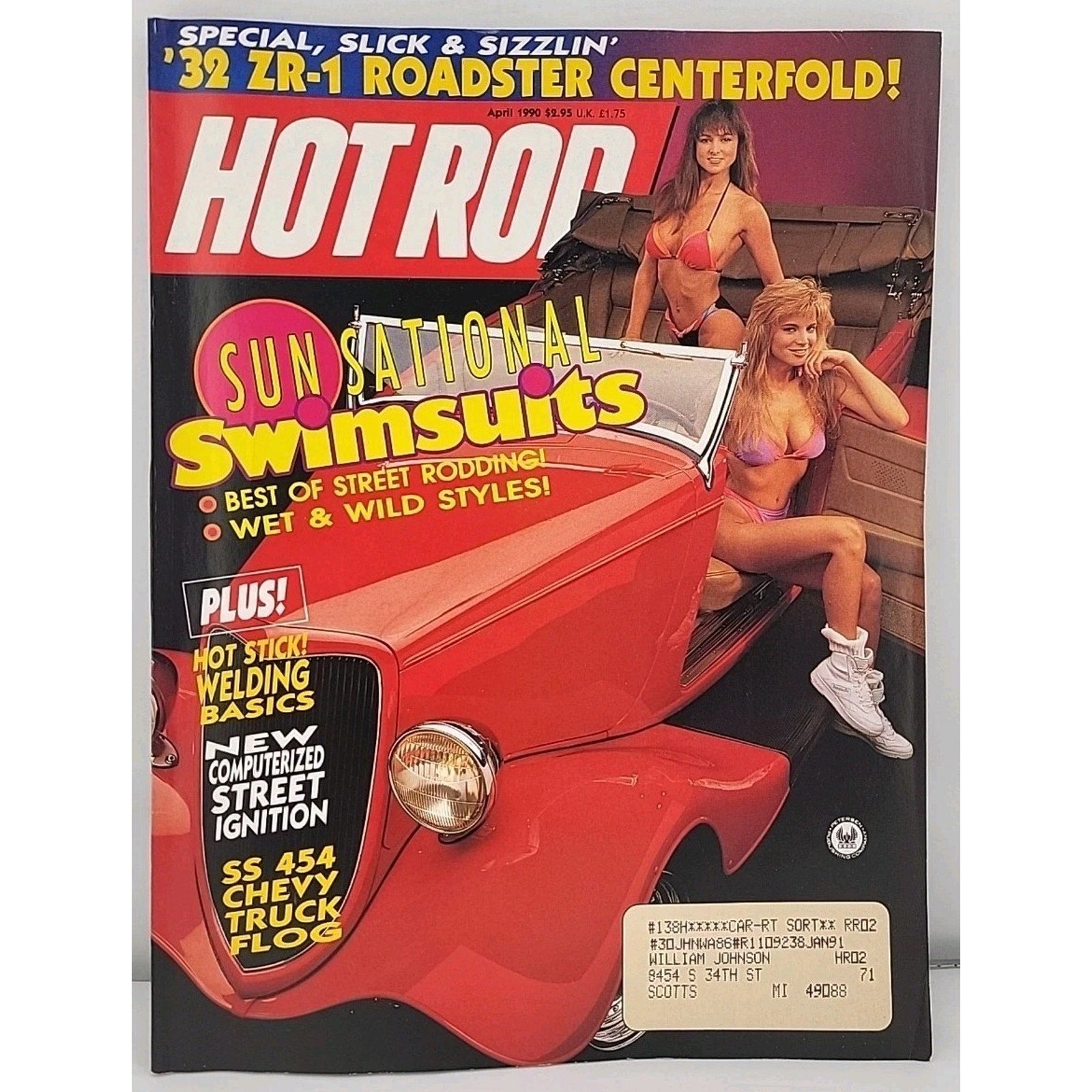 Hot Rod April 1990 Magazine