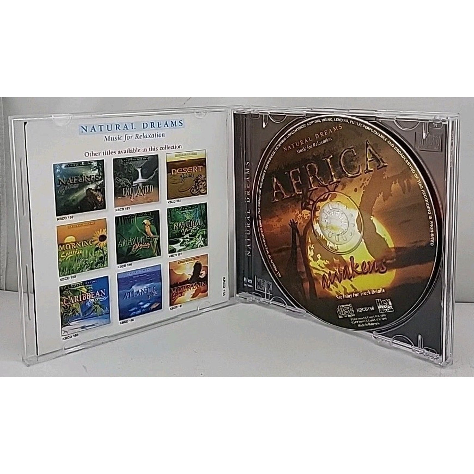 Natural Dreams: Africa Awakens (Music for Relaxation- Meditation) CD
