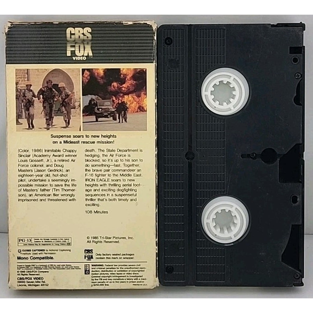 Iron Eagle (VHS, 1998)